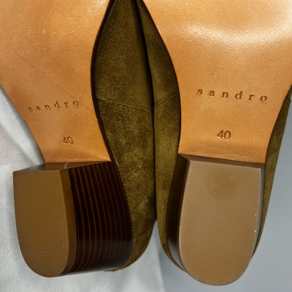 AMELYA LEATHER ANKLE BOOTS WITH ELASTIC - Picture 7 of 8